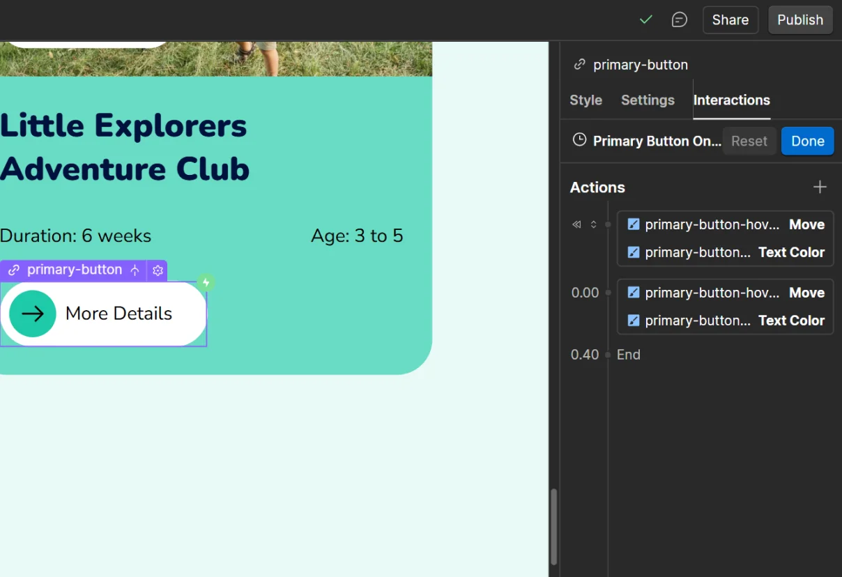 Childcare Webflow Template